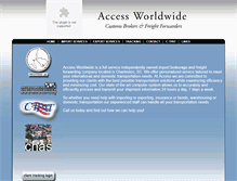 Tablet Screenshot of access-worldwide.com